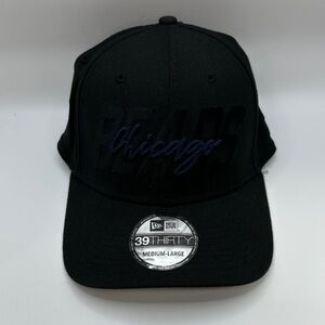 NFL Chicago Bears New Era Black Cap M/L